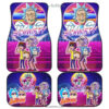 Rick Morty Funny Head Retrowave Rick And Morty Car Floor Mats UBC041902