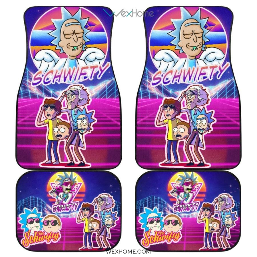 Rick Morty Funny Head Retrowave Rick And Morty Car Floor Mats UBC041902 Rick Morty Funny Head Retrowave Rick And Morty Car Floor Mats UBC041902