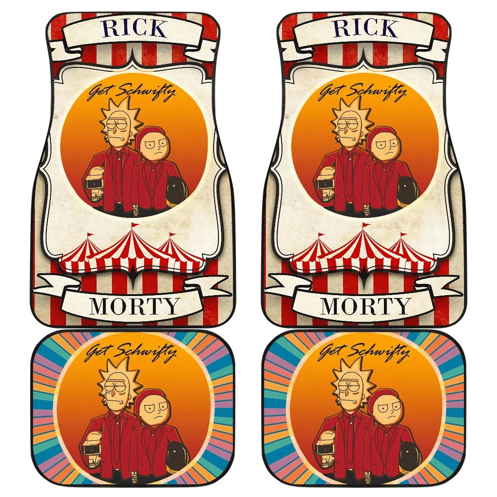 Rick Morty Get Schwifty Circus Vintage Rick And Morty Car Floor Mats UBC041906 Rick Morty Get Schwifty Circus Vintage Rick And Morty Car Floor Mats UBC041906