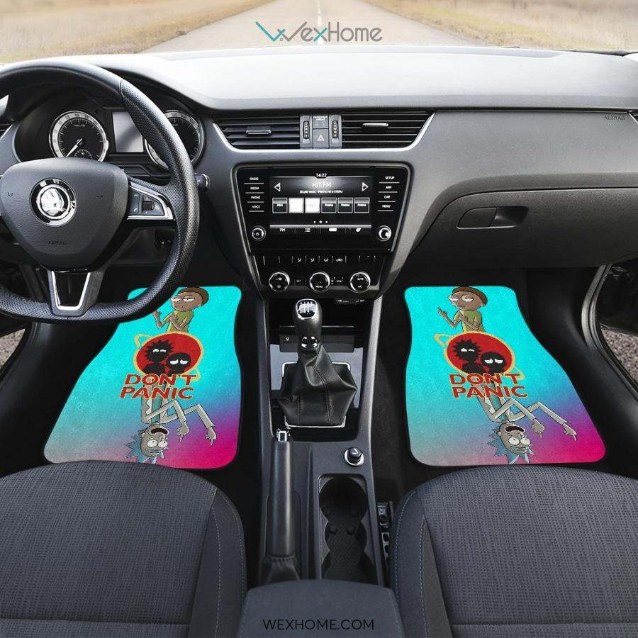 Rick-Morty-Silhouette-Dont-Panic-Rick-And-Morty-Car-Floor-Mats-UBC041402-1