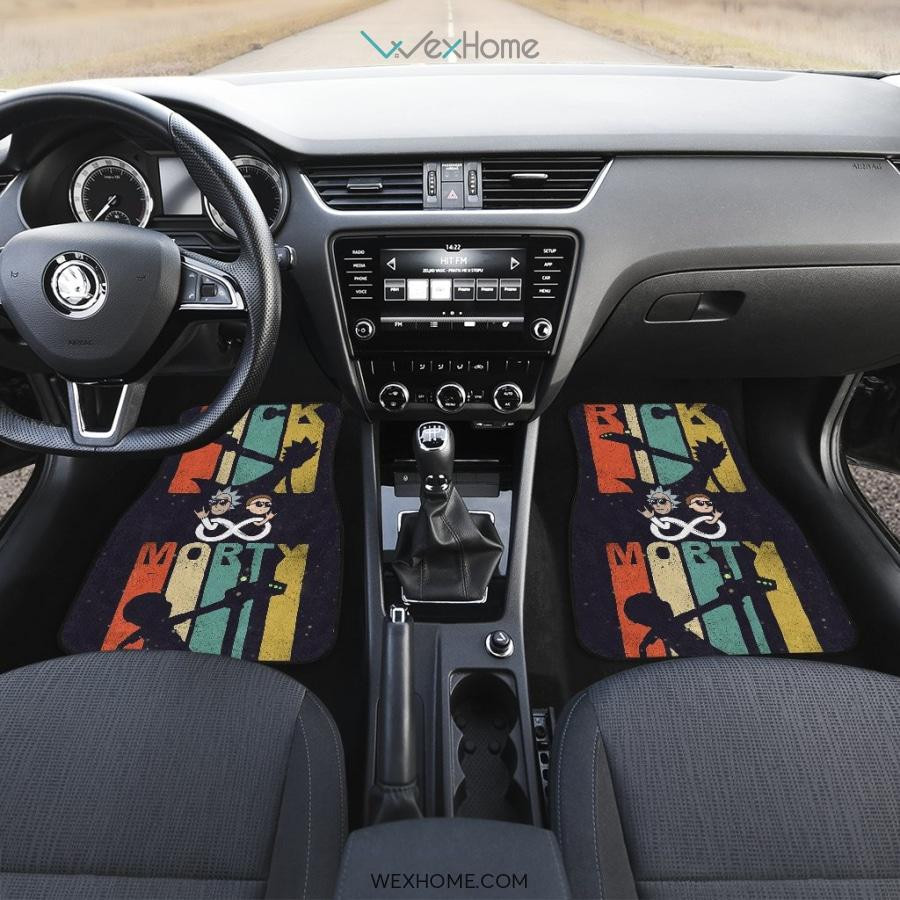 Rick-Morty-Silhouette-Infinity-Vintage-Rick-And-Morty-Car-Floor-Mats-UBC041903-1