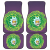 Rick Sanchez Poison Head Rick And Morty Cartoon Car Floor Mats UBC022611