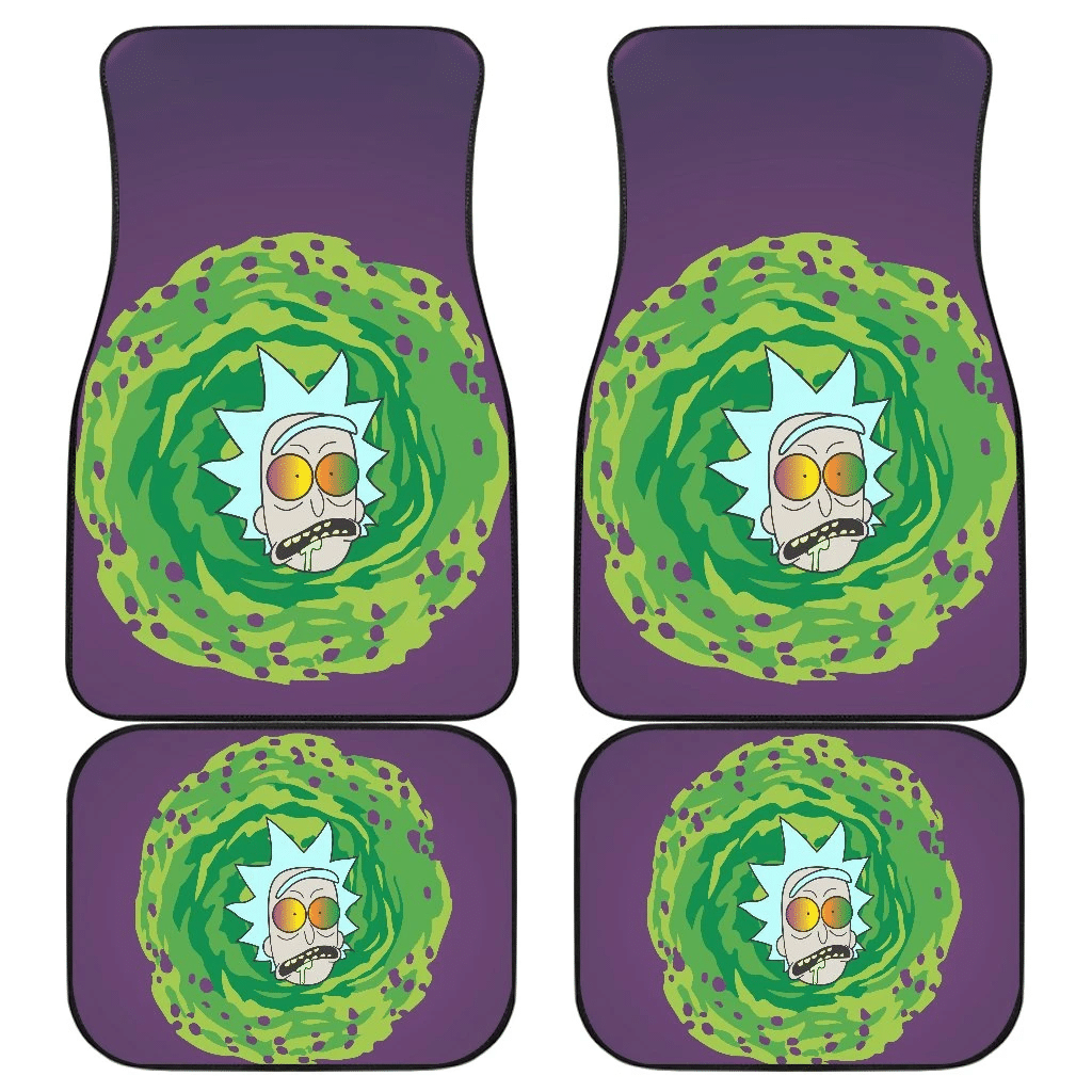 Rick Sanchez Poison Head Rick And Morty Cartoon Car Floor Mats UBC022611 Rick Sanchez Poison Head Rick And Morty Cartoon Car Floor Mats UBC022611
