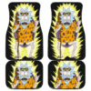 Rick and Morty Dragonball Cartoon Car Floor Mats H081420