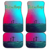 Rick and Morty New Plans Synthwave Car Floor Mats UBC022633