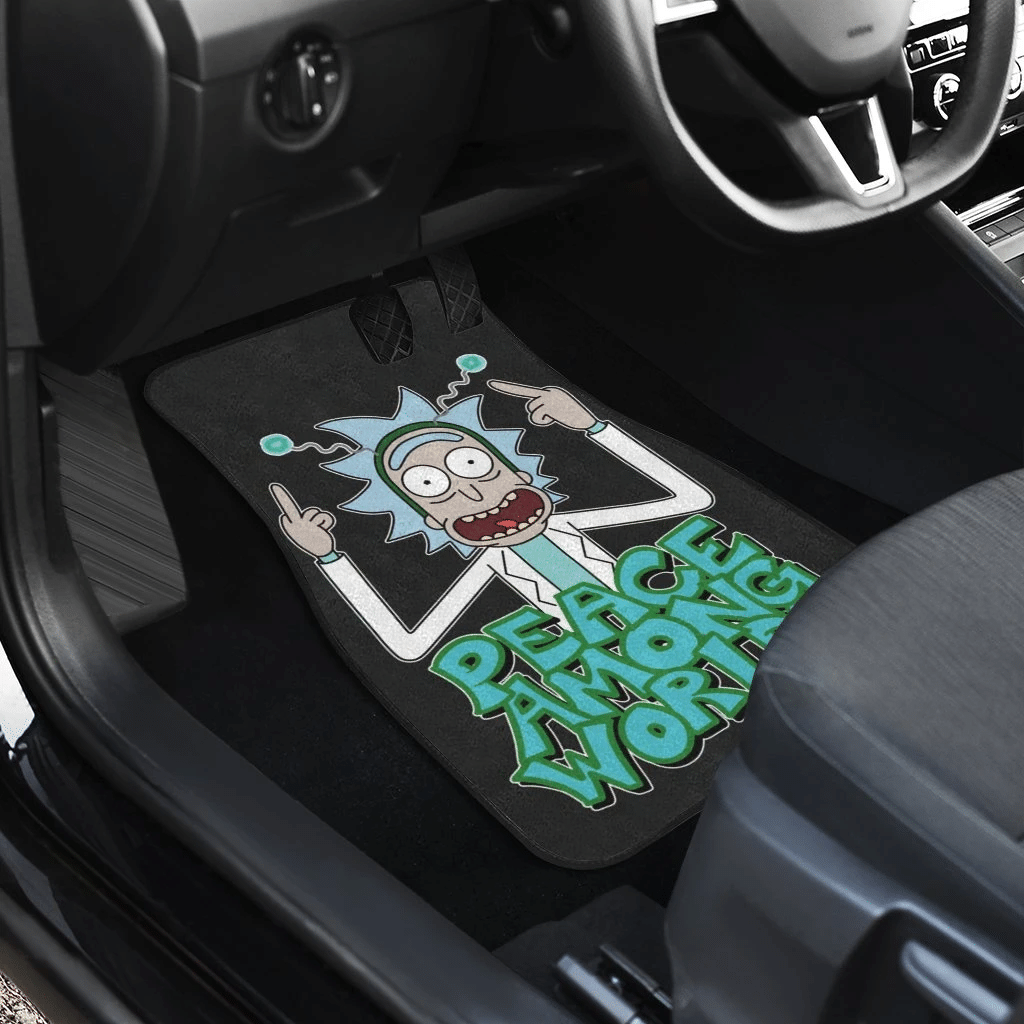 Rick-and-Morty-and-Mr-Poopybutthole-Peace-Among-Worlds-Cartoon-Car-Floor-Mats-UBC022630-2