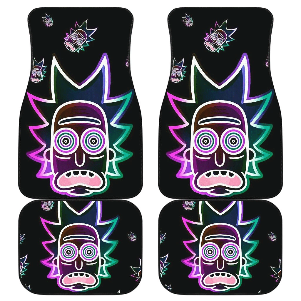 Rick – Scared Face Neon Rick & Morty Cartoon Car Floor Mats UBC022628 Rick – Scared Face Neon Rick & Morty Cartoon Car Floor Mats UBC022628