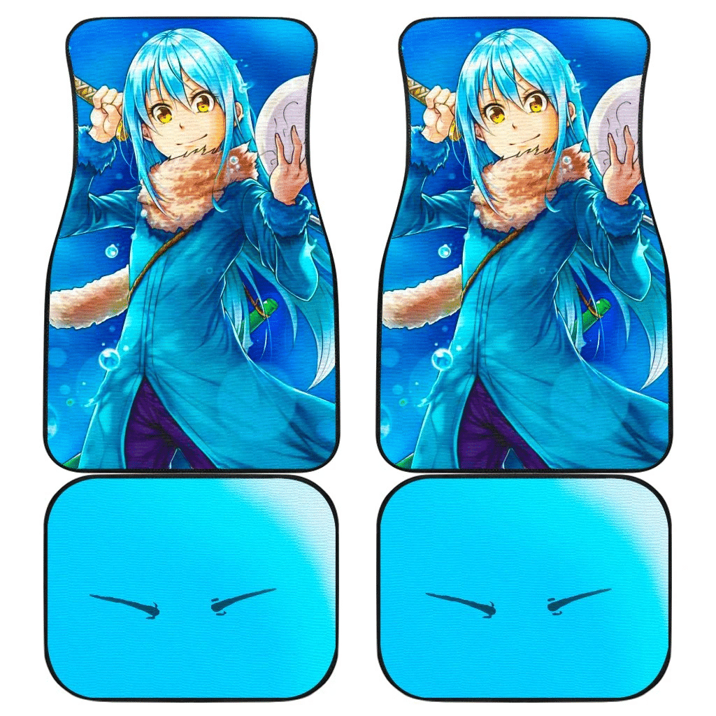 Rimuru Tempest Tensei Shitara Slime Datta Ken Anime Blue Car Floor Mats UBC022602 Rimuru Tempest Tensei Shitara Slime Datta Ken Anime Blue Car Floor Mats UBC022602
