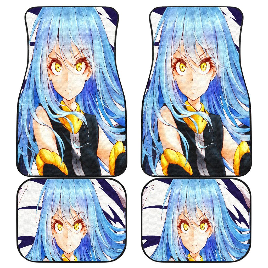 Rimuru Tempest Tensei Shitara Slime Datta Ken Anime Car Floor Mats UBC022610 Rimuru Tempest Tensei Shitara Slime Datta Ken Anime Car Floor Mats UBC022610