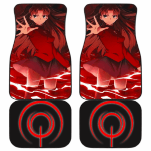 Rin Fate Target Fate/Stay Night Red Theme Car Floor Mats UBC040708