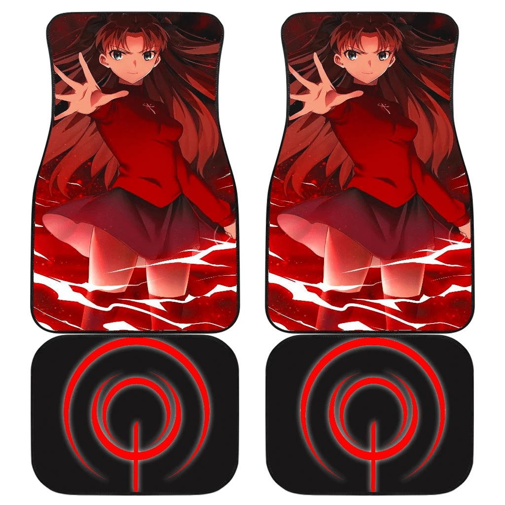 Rin Fate Target Fate/Stay Night Red Theme Car Floor Mats UBC040708 Rin Fate Target Fate/Stay Night Red Theme Car Floor Mats UBC040708