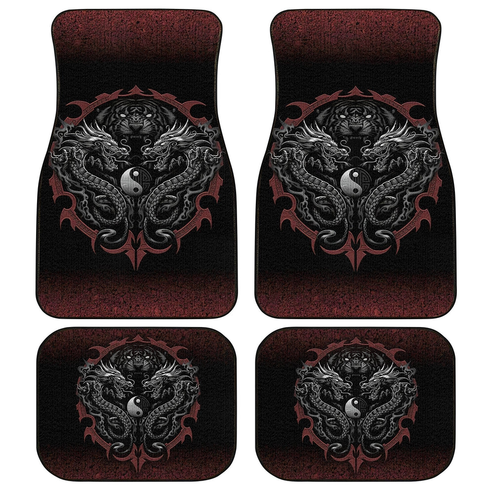 Rising Bengal Dragon Car Floor Mats Custom Cool Car Accessories Rising Bengal Dragon Car Floor Mats Custom Cool Car Accessories