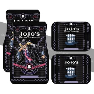 Robert E. O. Speedwagon Car Floor Mats Custom JoJo’s Bizarre Anime Car Accessories