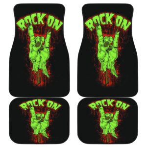 Rock And Roll Art Car Floor Mats Musical Genre H050320