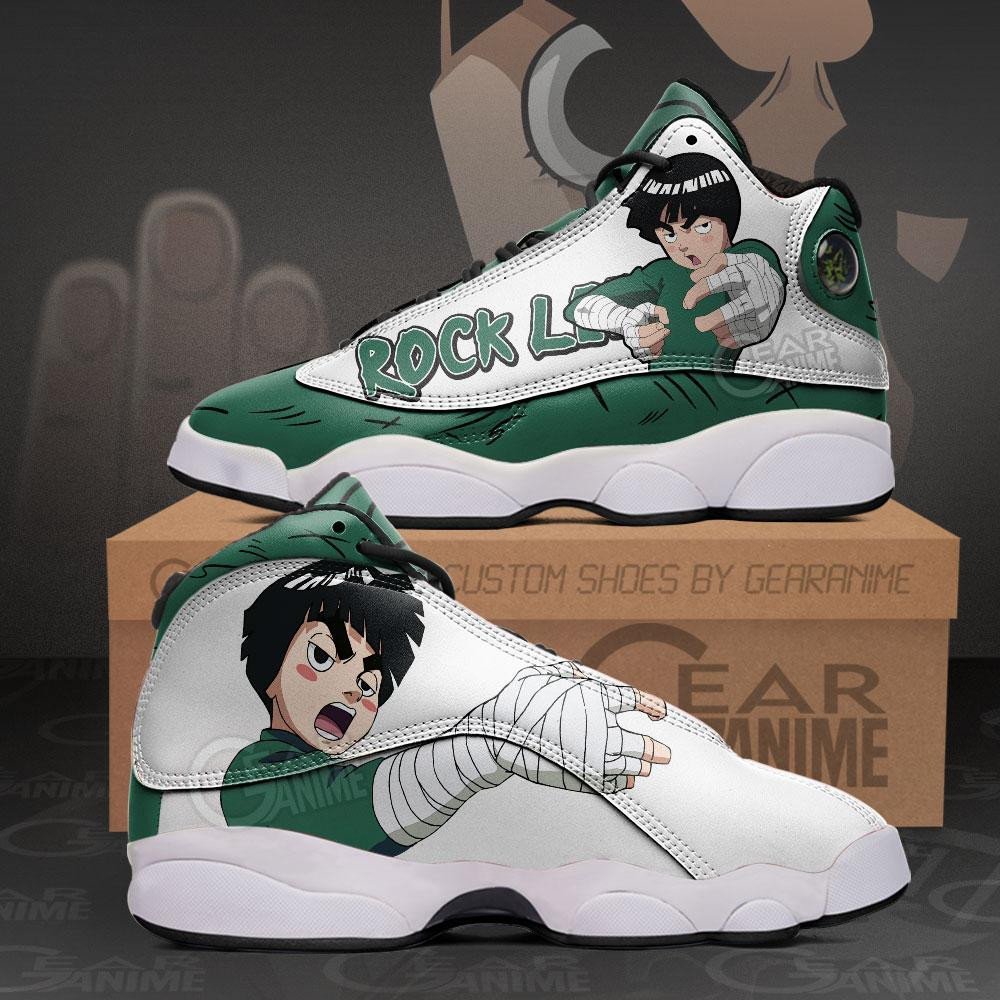Rock Lee Naruto Anime Air Jordan 13 Shoes Rock Lee Naruto Anime Air Jordan 13 Shoes