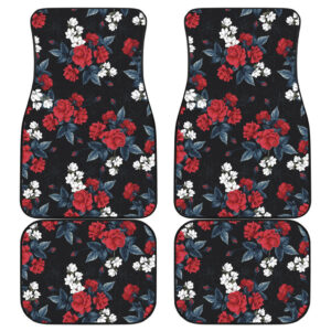 Rose Car Floor Mats Amazing Gift Ideas H200211