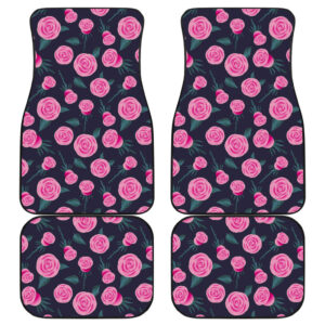 Rose Flower Car Floor Mats Amazing Gift Ideas H200211