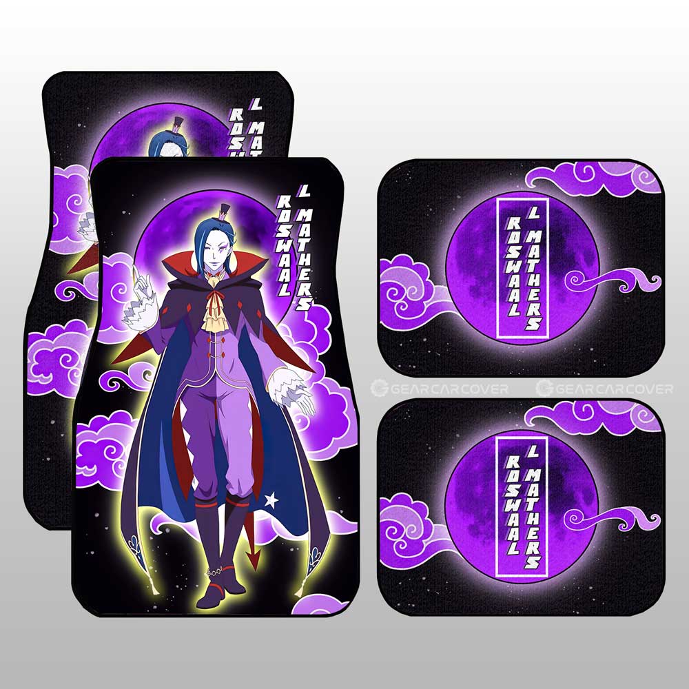 Roswaal L Mathers Car Floor Mats Custom Re:Zero Anime Car Accessories Gifts For Fans Roswaal L Mathers Car Floor Mats Custom Re:Zero Anime Car Accessories Gifts For Fans