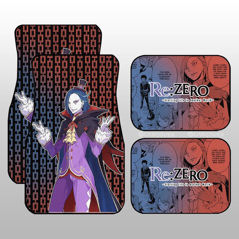 Roswaal L Mathers Car Floor Mats Custom Re:Zero Anime Car Accessories Roswaal L Mathers Car Floor Mats Custom Re:Zero Anime Car Accessories