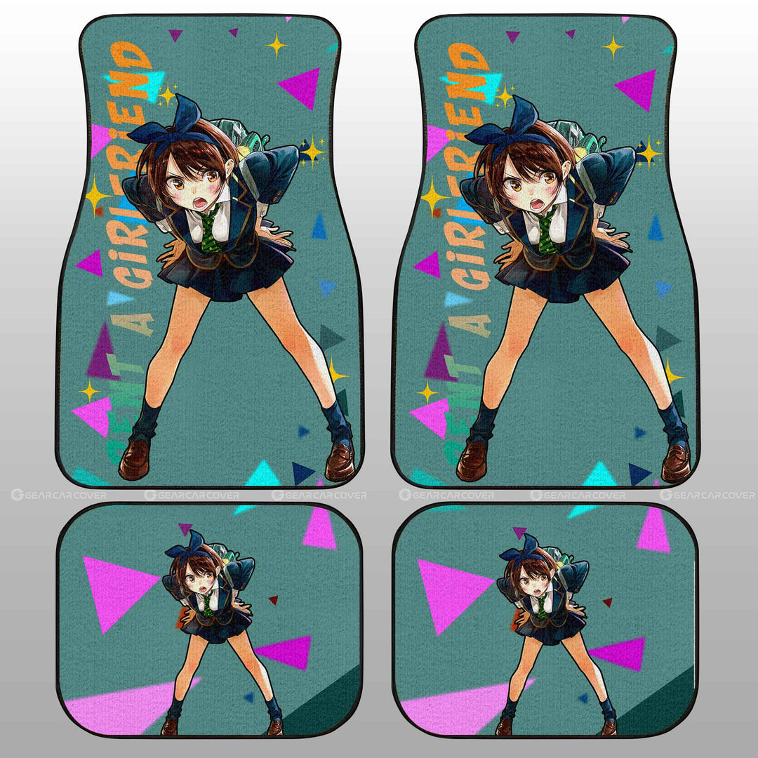 Ruka-Sarashina-Car-Floor-Mats-Custom-Rent-A-Girlfriend-Anime-Gifts-For-Fans-1