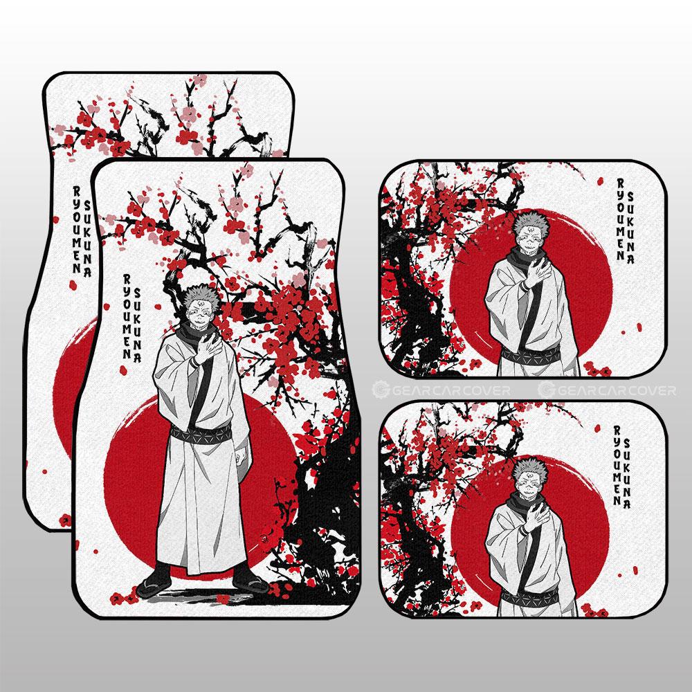 Ryomen Sukuna Car Floor Mats Custom Japan Style Jujutsu Kaisen Anime Car Accessories Ryomen Sukuna Car Floor Mats Custom Japan Style Jujutsu Kaisen Anime Car Accessories