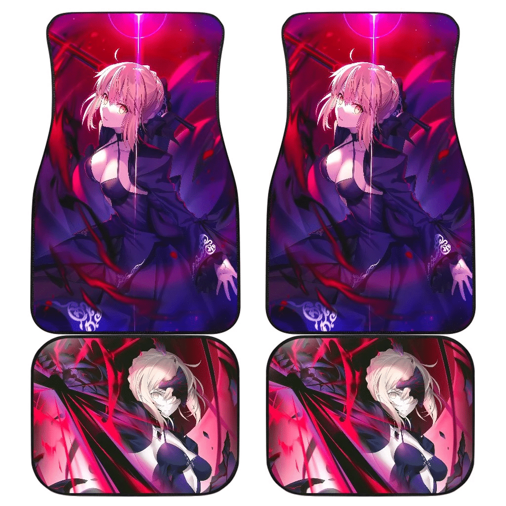 Saber Alter Fate Black Excalibur Sword Galaxy Fate/Stay Night Car Floor Mats UBC040611 Saber Alter Fate Black Excalibur Sword Galaxy Fate/Stay Night Car Floor Mats UBC040611