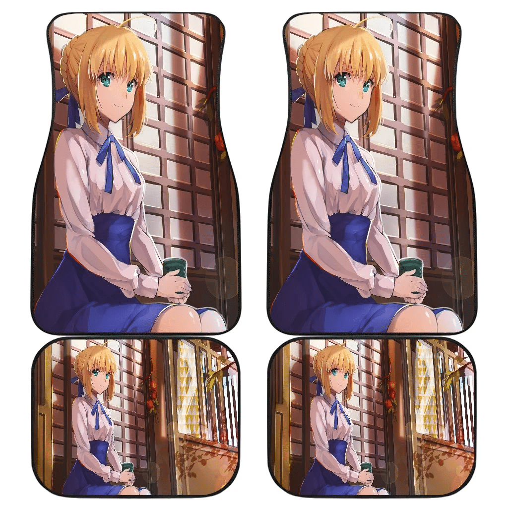 Saber Fate Home Summer Fate/Stay Night Car Floor Mats UBC040809 Saber Fate Home Summer Fate/Stay Night Car Floor Mats UBC040809