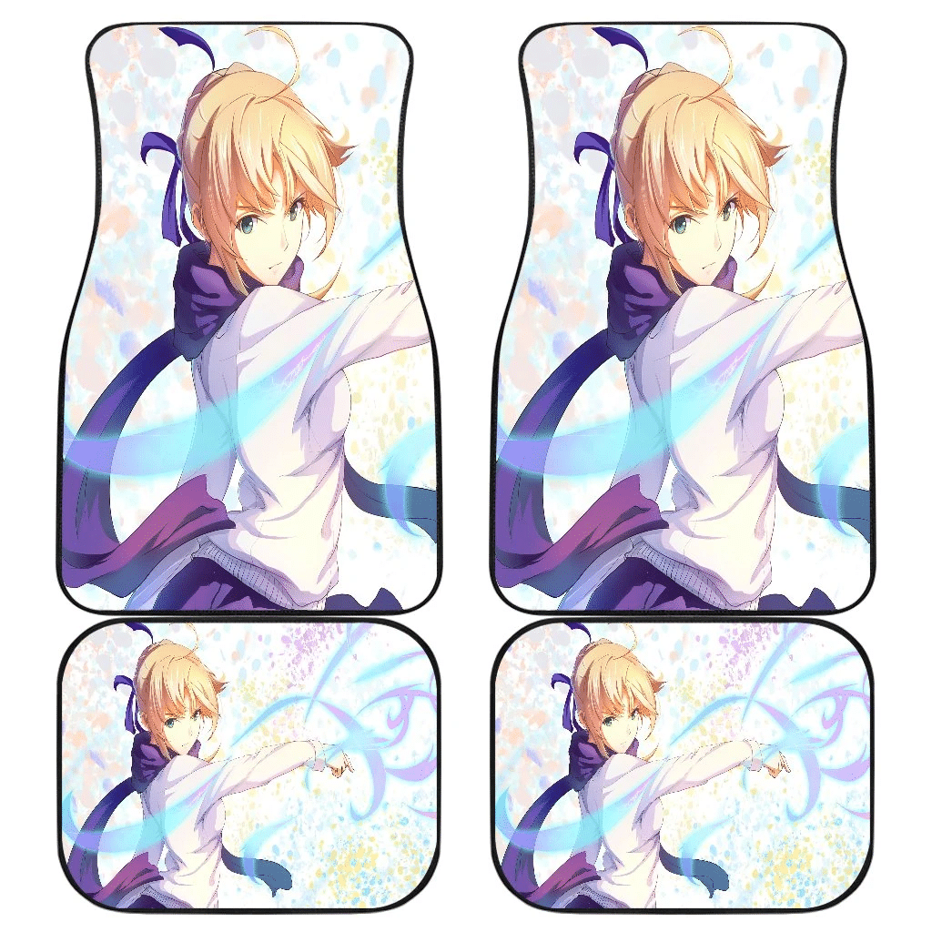 Saber Fate Streamers Sweet Theme Fate/Stay Night Car Floor Mats UBC040810 Saber Fate Streamers Sweet Theme Fate/Stay Night Car Floor Mats UBC040810