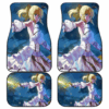 Saber Fate White Warrior Excalibur Sword Fate/Stay Night Car Floor Mats UBC040710