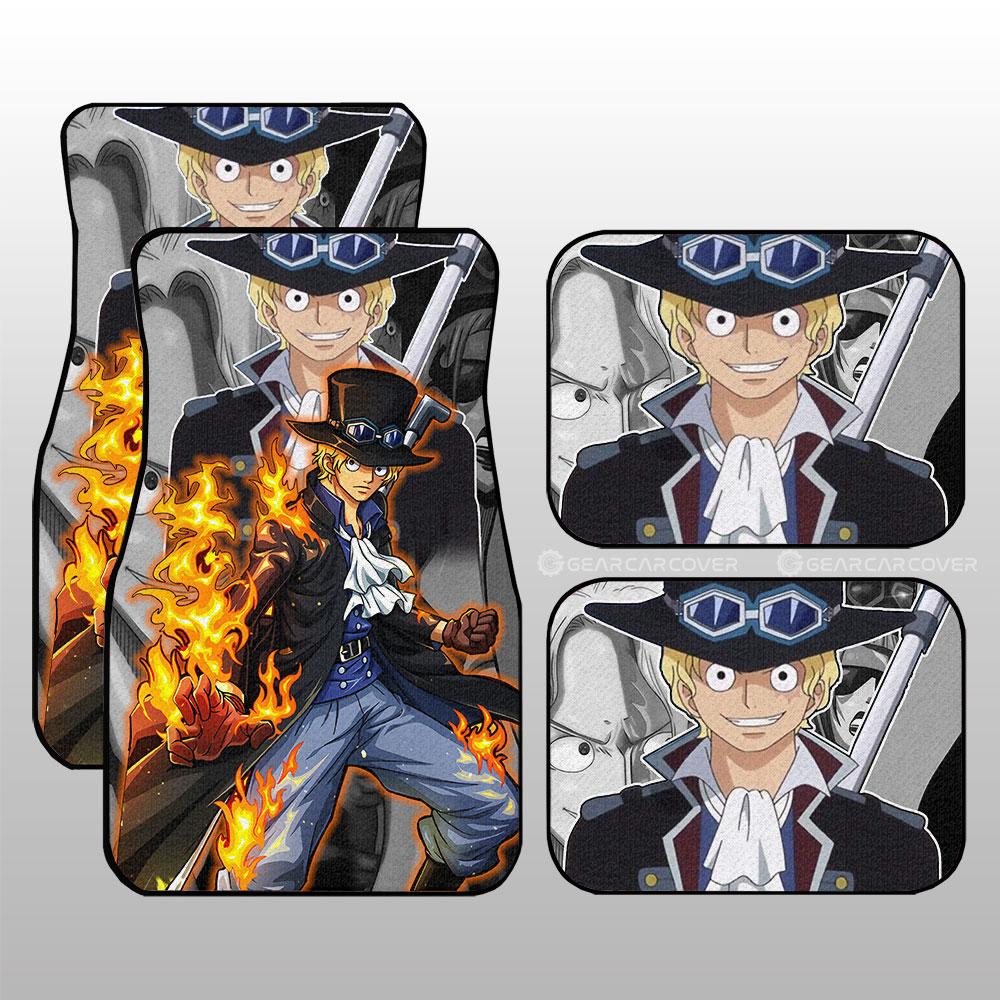 Sabo Car Floor Mats Custom Anime One Piece Car Accessories Sabo Car Floor Mats Custom Anime One Piece Car Accessories