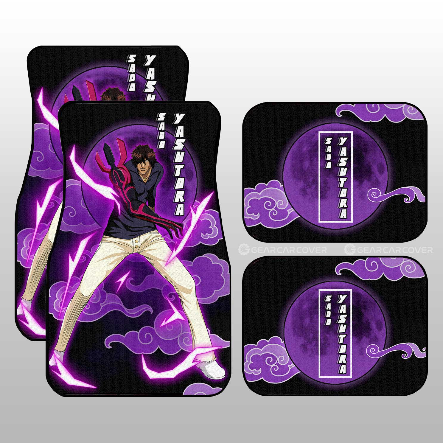 Sado Yasutora Car Floor Mats Custom Bleach Anime Car Interior Accessories Sado Yasutora Car Floor Mats Custom Bleach Anime Car Interior Accessories