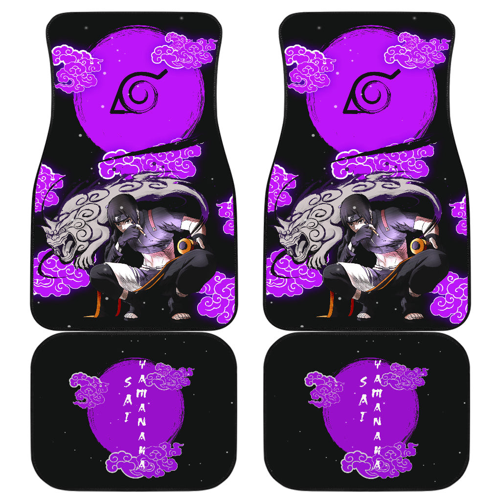 Sai Konoha Naruto Car Floor Mats Anime Car Accessories Sai Konoha Naruto Car Floor Mats Anime Car Accessories