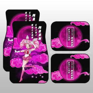 Sailor Chibi Moon Car Floor Mats Custom Sailor Moon Anime Car Interior Accessories