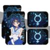 Sailor Moon Anime Car Floor Mats Custom Sailor Mercury Car Accessories