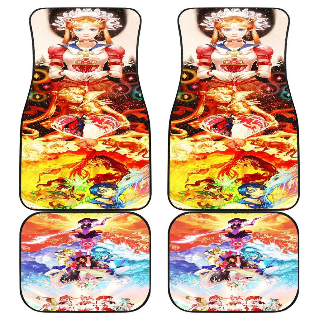 Sailor Moon Art Colorful Car Floor Mats 191030 Sailor Moon Art Colorful Car Floor Mats 191030
