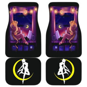 Sailor Moon Art Style Custom theme Car Floor Mats 191030