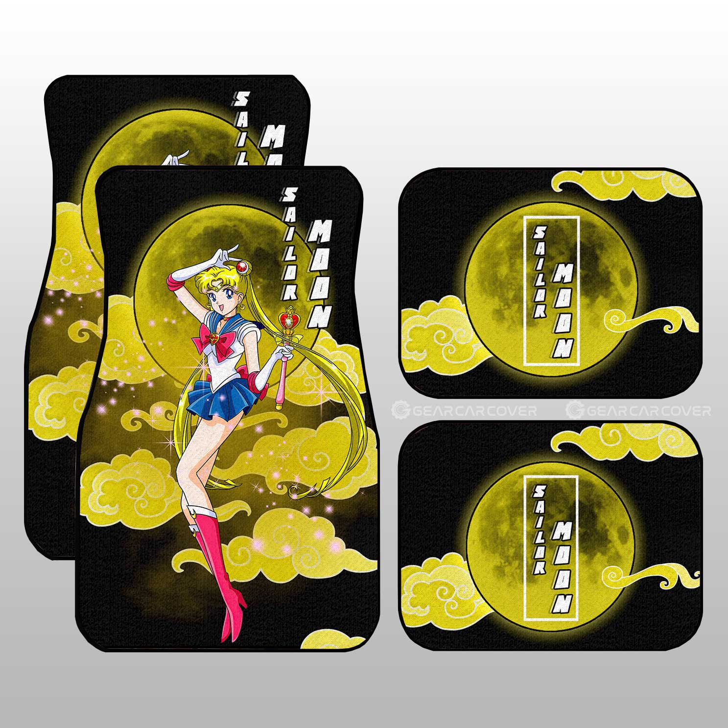 Sailor Moon Car Floor Mats Custom Sailor Moon Anime Car Windshield Accessories Sailor Moon Car Floor Mats Custom Sailor Moon Anime Car Windshield Accessories