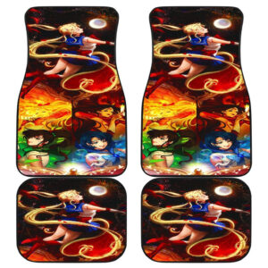 Sailor Moon Japan Anime Car Floor Mats 191030