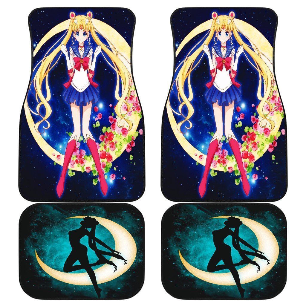 Sailor Moon Transform Moment Car Floor Mats Sailor Moon Transform Moment Car Floor Mats