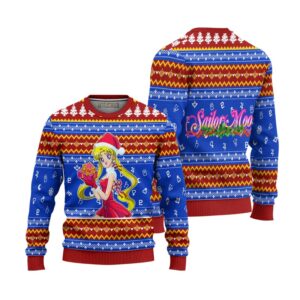 Sailor Moon Ugly Christmas Sweater Anime Xmas Gift