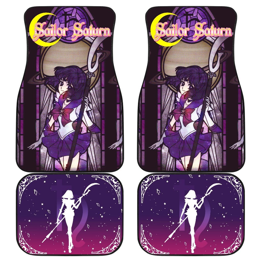 Sailor Saturn Characters Sailor Moon Main Car Floor Mats Vintage Style Anime Sailor Saturn Characters Sailor Moon Main Car Floor Mats Vintage Style Anime
