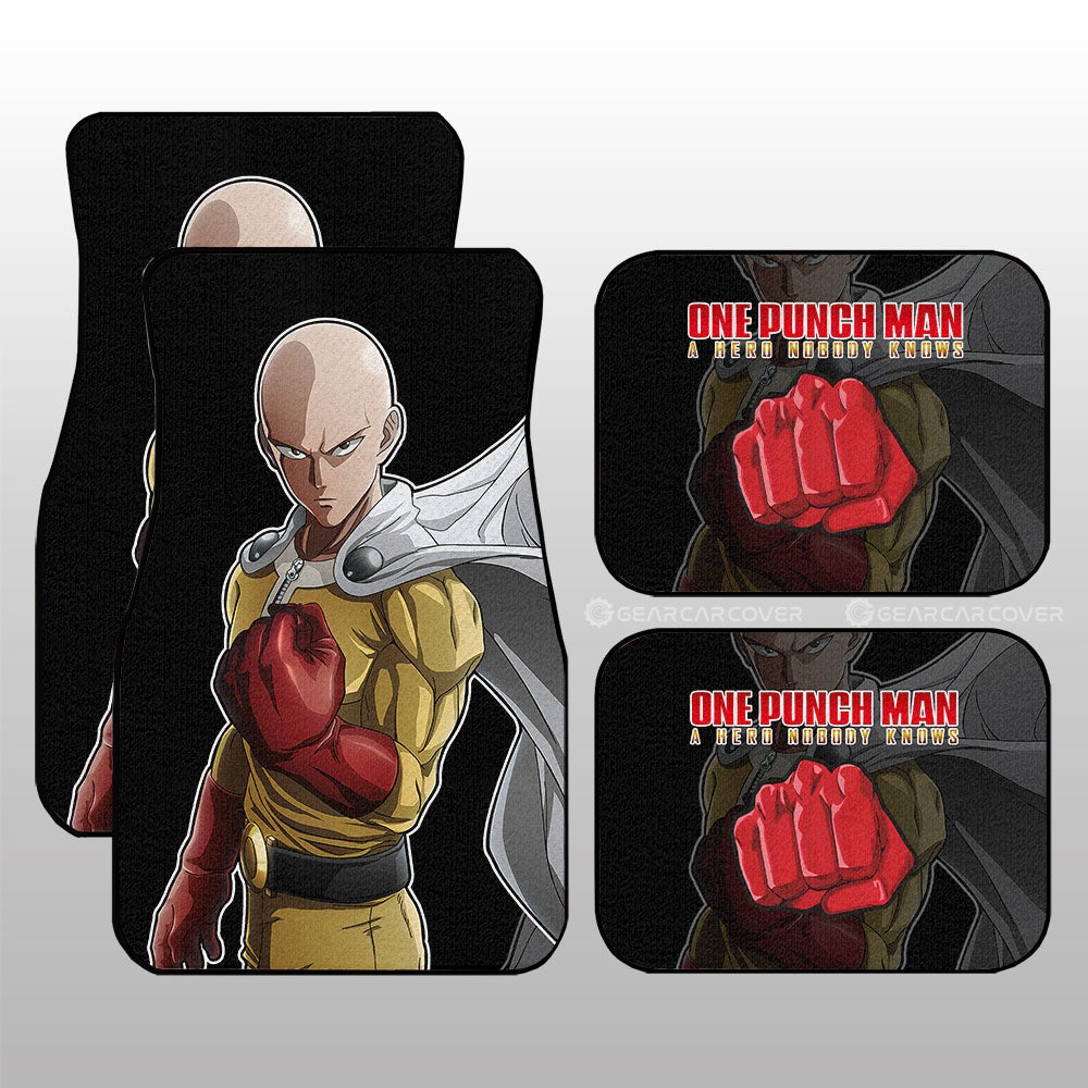 Saitama Car Floor Mats Custom Main Hero One Punch Man Anime Car Accessories Saitama Car Floor Mats Custom Main Hero One Punch Man Anime Car Accessories