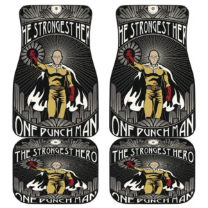 Saitama Car Floor Mats One Punch Man Anime Fan Gift H051820