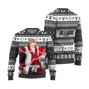 Sajin Komamura Ugly Christmas Sweater Custom Bleach Anime Xmas Gift