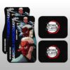 Sakonji Urokodaki Car Floor Mats Custom Demon Slayer Anime Gifts Idea For Fans