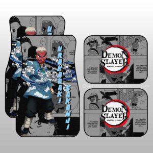 Sakonji Urokodaki Car Floor Mats Custom Demon Slayer Anime Mix Manga Gifts For Fans