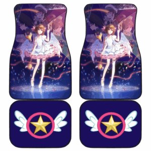 Sakura Cardcaptor Cute Girl Car Floor Mats 191030