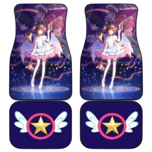 Sakura Cardcaptor Front And Back Car Mats