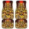 Samurai Yellow Amor Car Floor Mats
