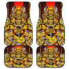 Samurai Yellow Amor Car Floor Mats 191030
